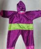Kids Costumes to Hire - Onesie - purple onesie with green band - 5 Years